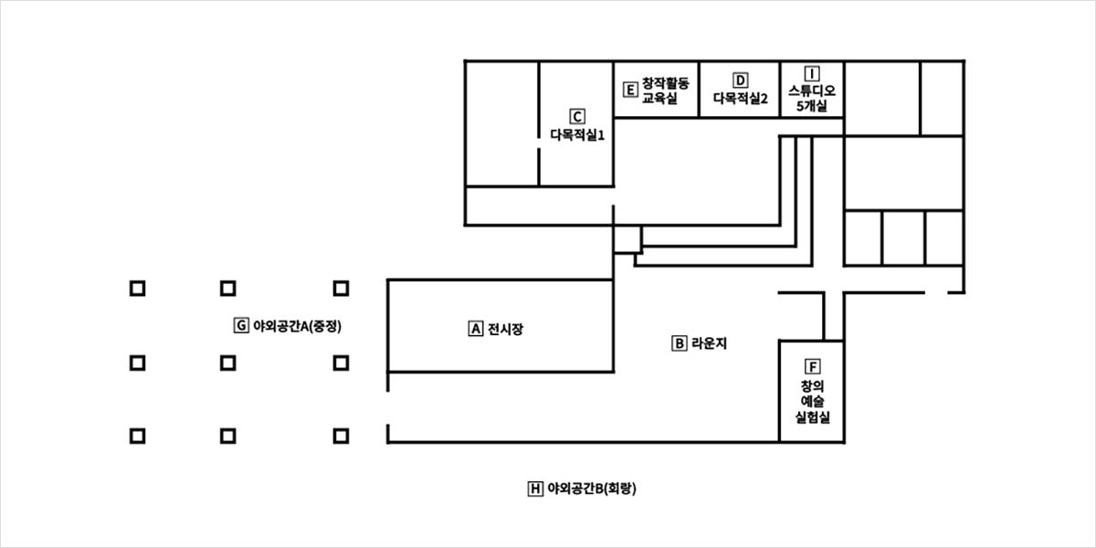 복합문화공간 지도 이미지